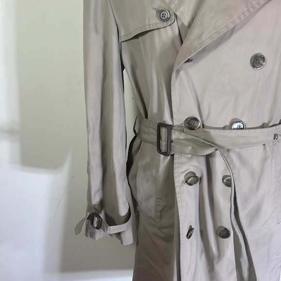 Vintage London fog main coat trenchcoat with wool lining - Picture 3 of 12